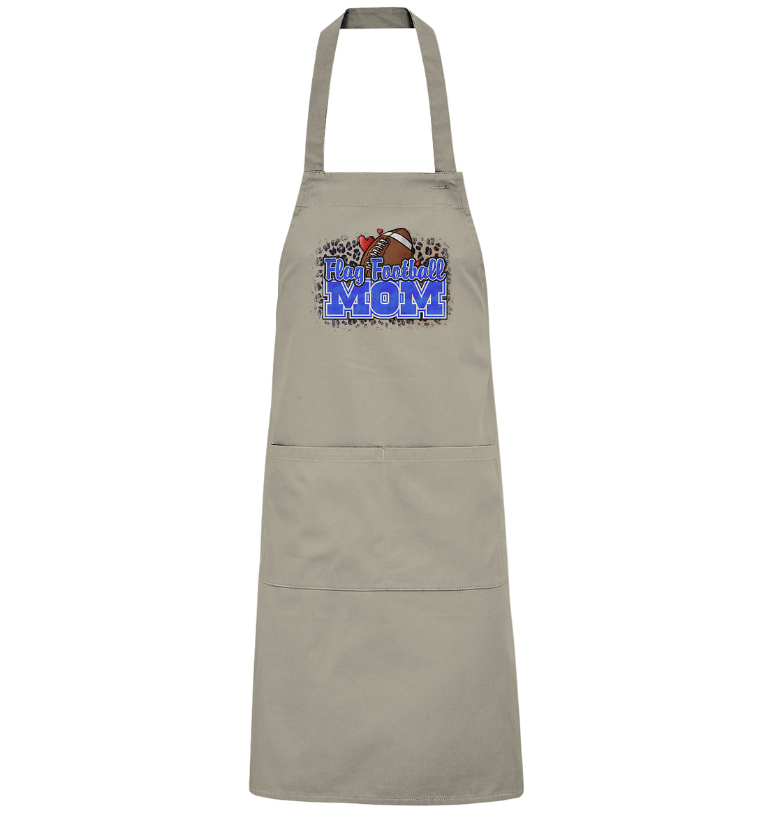 Flag Football Mom - Organic Grillschürze