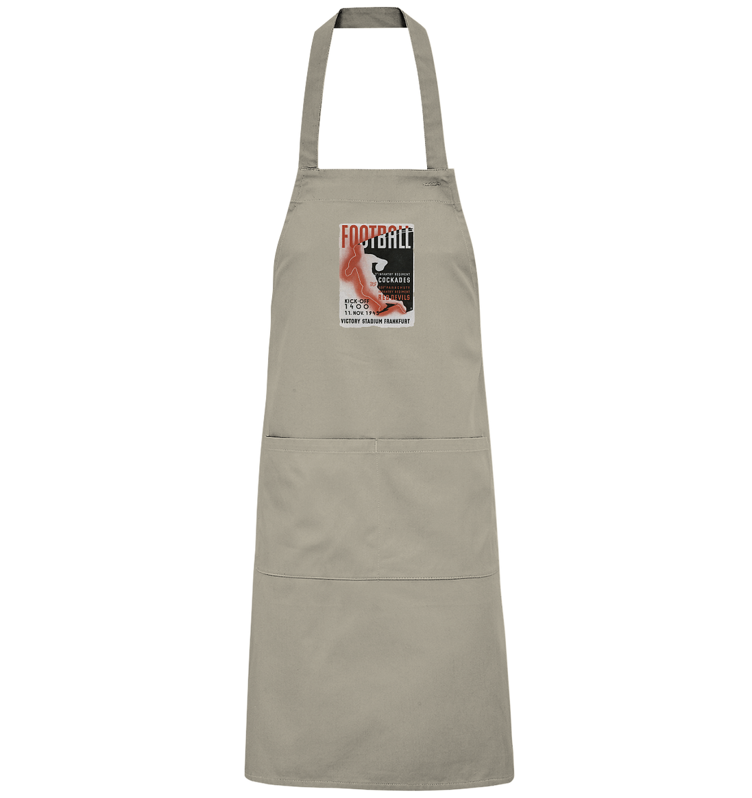 Red Devils Frankfurt 1945 - Organic BBQ Apron