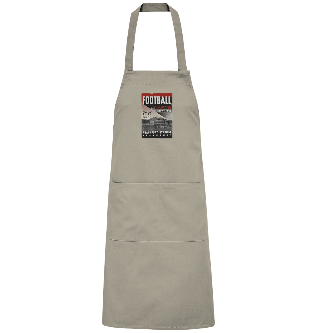 Frankfurt Football 1945 - Organic Grillschürze