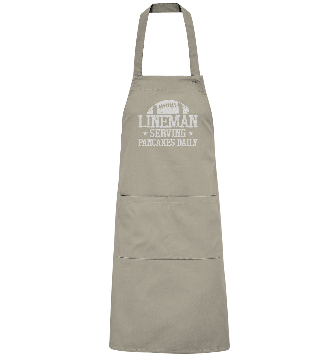 Lineman Serving Pancakes - Organic Grillschürze