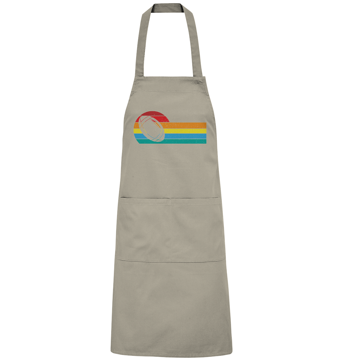 Rainbow Color Ball - Organic Grill Apron