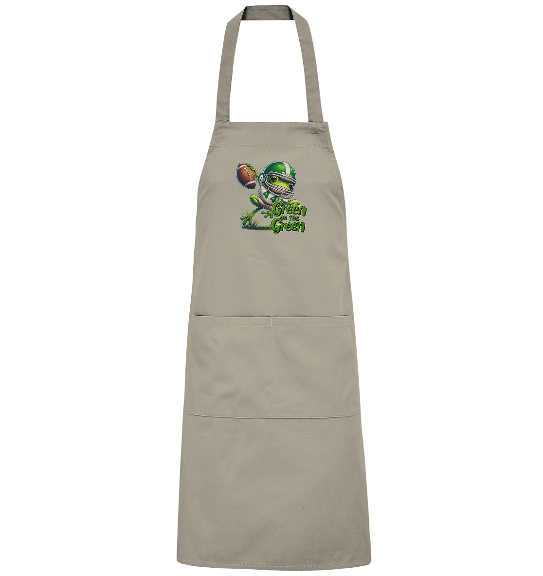 Green Frog- Organic Grillschürze