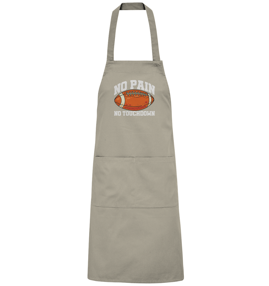 No Pain No Gain - Organic Grillschürze