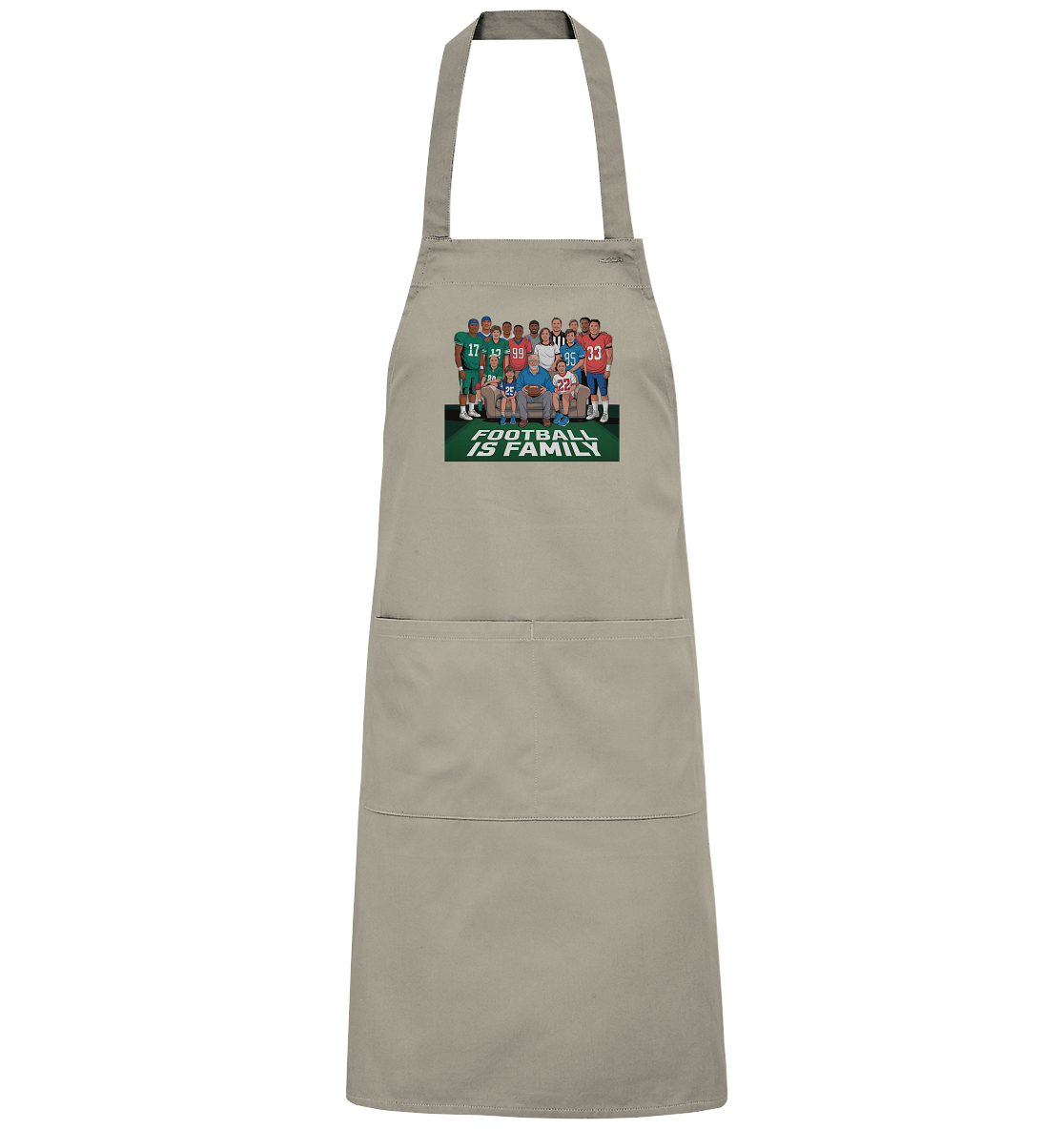Football is Family - Organic Grillschürze