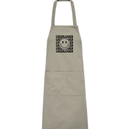 Cheerleader Smiley - Organic Grillschürze