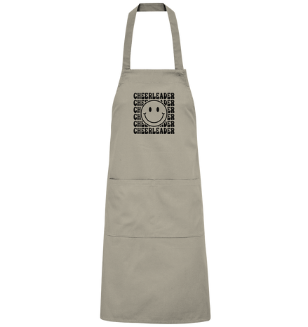 Cheerleader Smiley - Organic Grillschürze