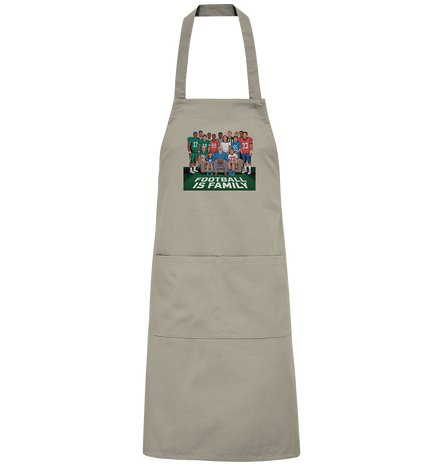 Football is Family - Organic Grillschürze
