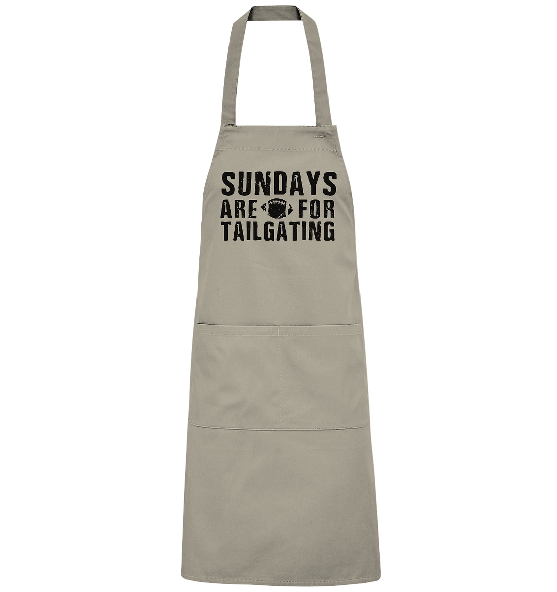 Sundays are for Tailgating  - Organic Grillschürze