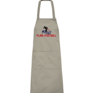 Playoff Flag Football Men Red - Organic BBQ Apron