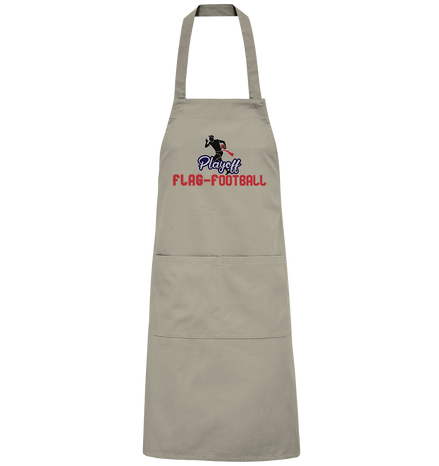Playoff Flag Football  Men red - Organic Grillschürze