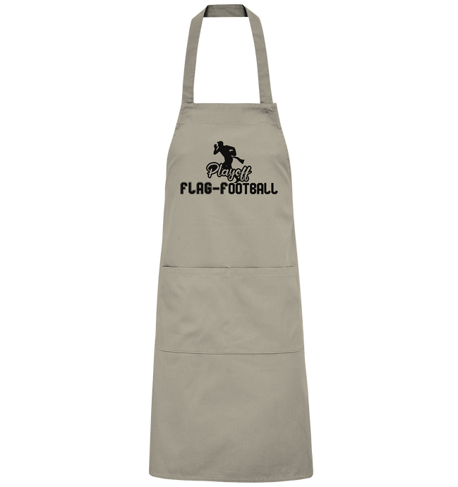 Playoff Flag Football  Men black - Organic Grillschürze