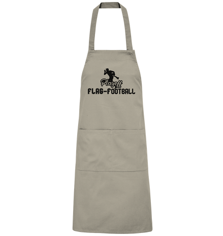Playoff Flag Football  Men black - Organic Grillschürze