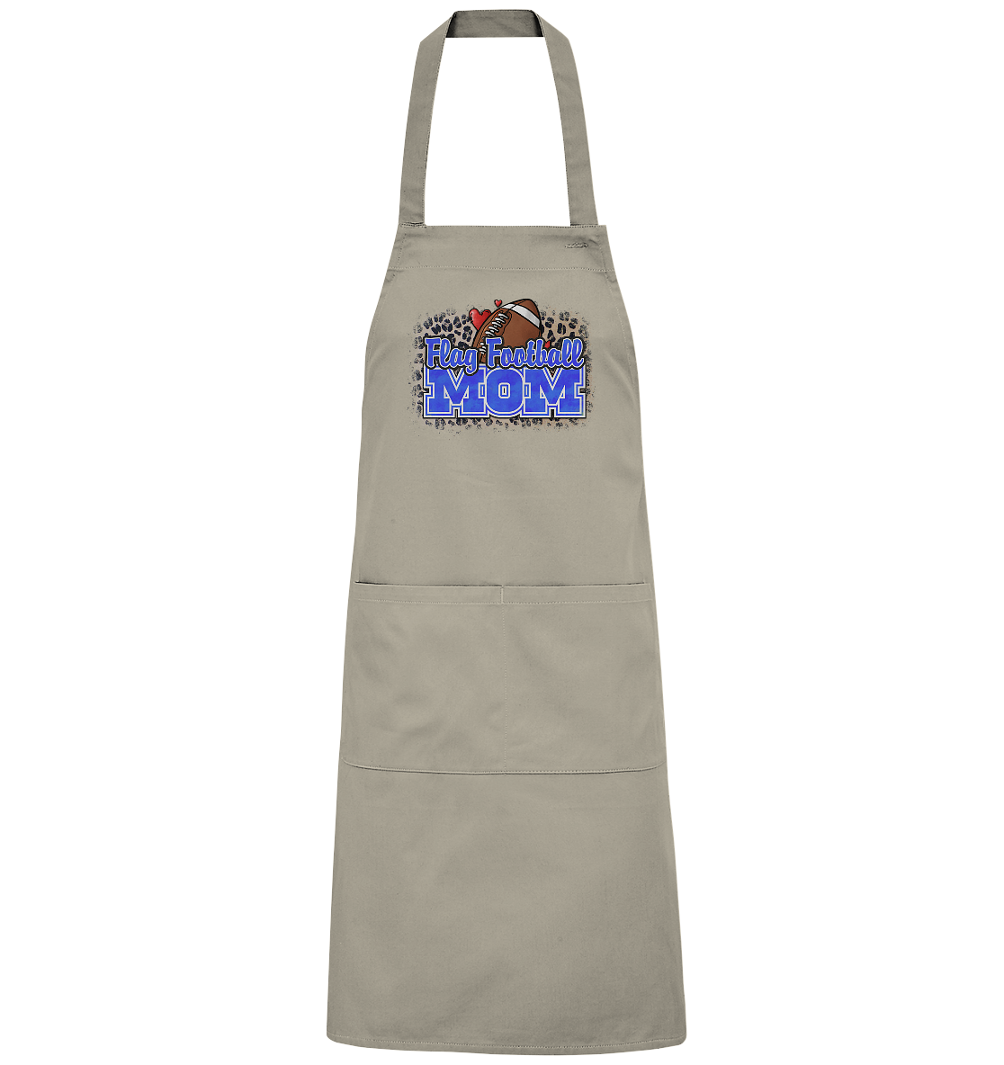 Flag Football Mom - Organic Grillschürze