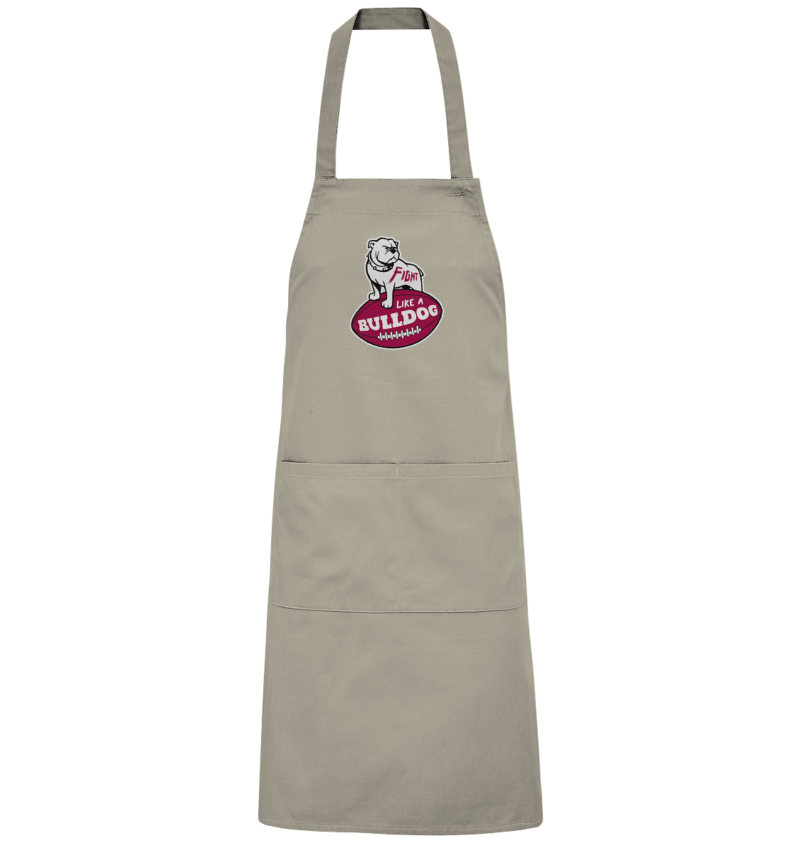 Fight like a Bulldog - Organic Grillschürze