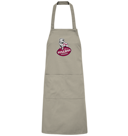 Fight like a Bulldog - Organic Grillschürze