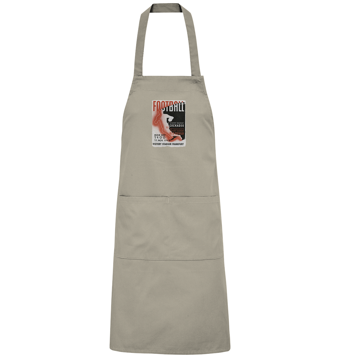 Red Devils Frankfurt 1945 - Organic Grillschürze