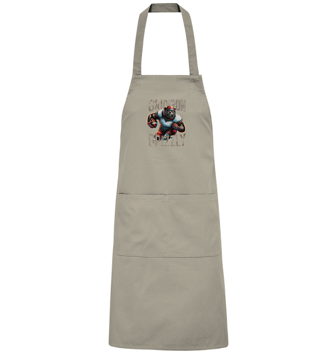 Gridiron Grizzly - Organic BBQ Apron