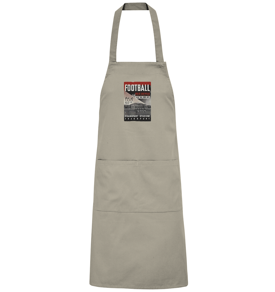 Frankfurt Football 1945 - Organic Grillschürze