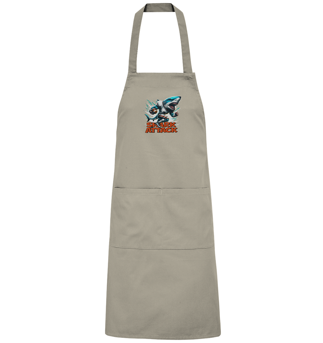 Shark Attack - Organic Grillschürze