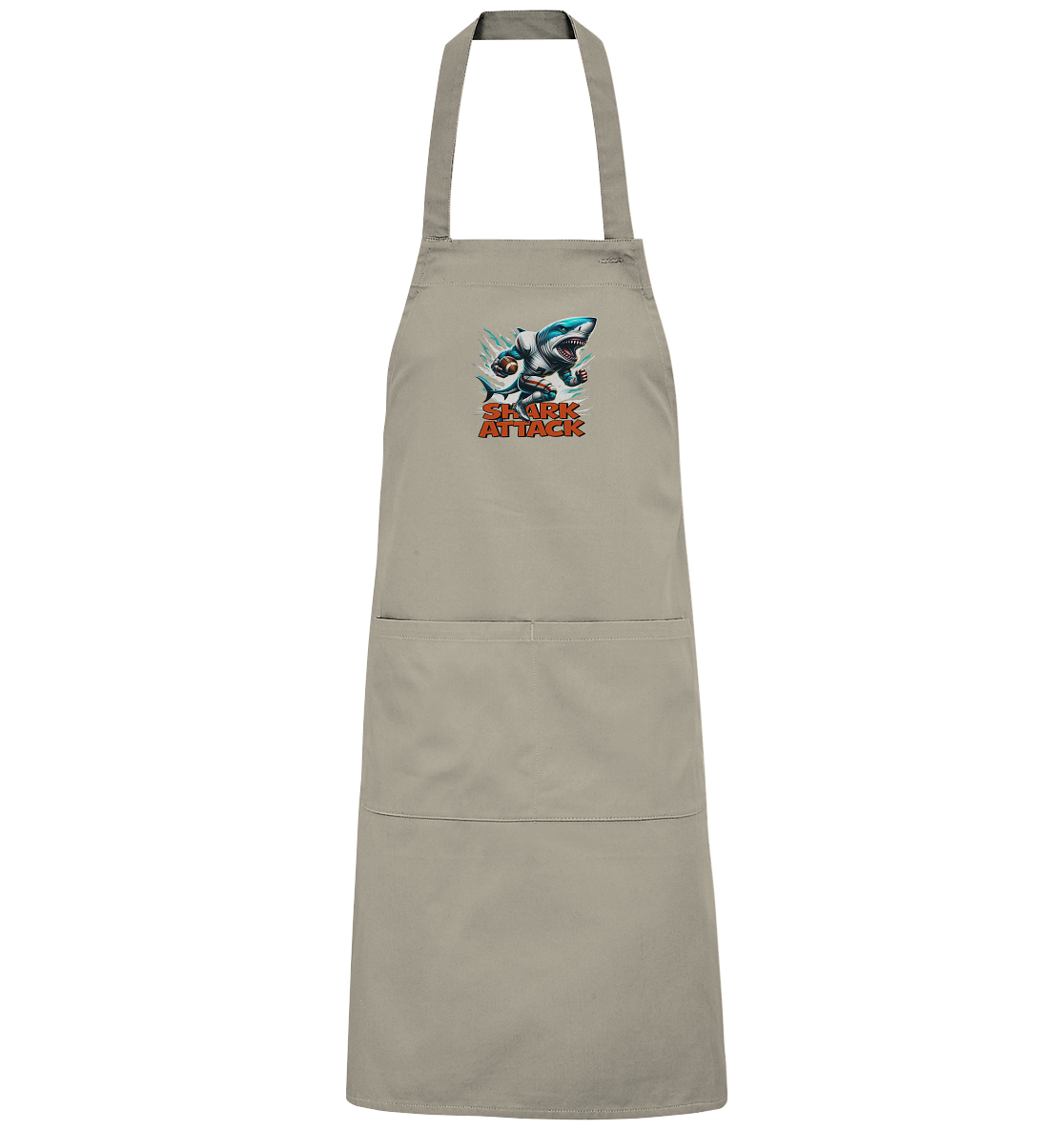 Shark Attack - Organic Grillschürze