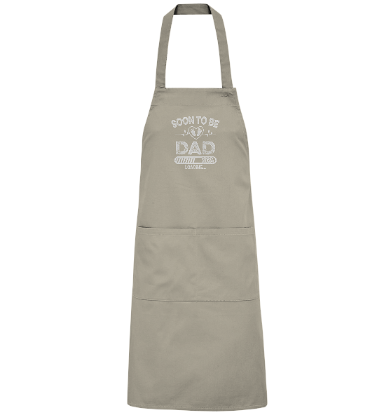Soon to be Dad - Organic Grillschürze