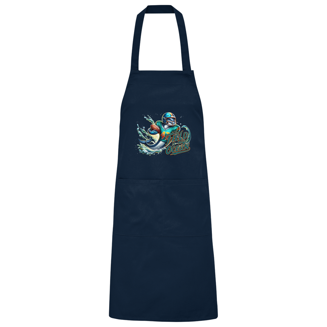 The Field is my Ocean - Organic Grillschürze