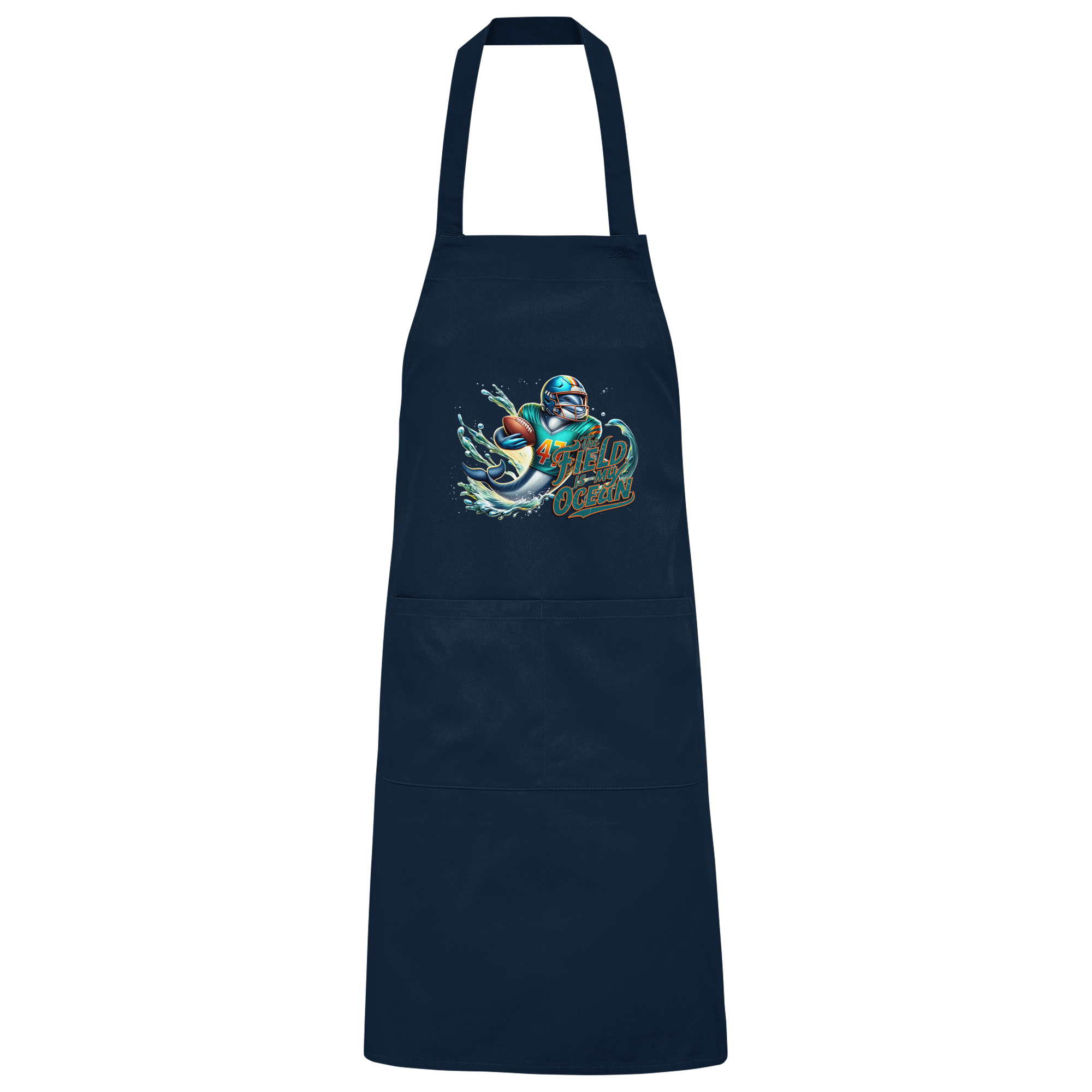 The Field is my Ocean - Organic Grillschürze