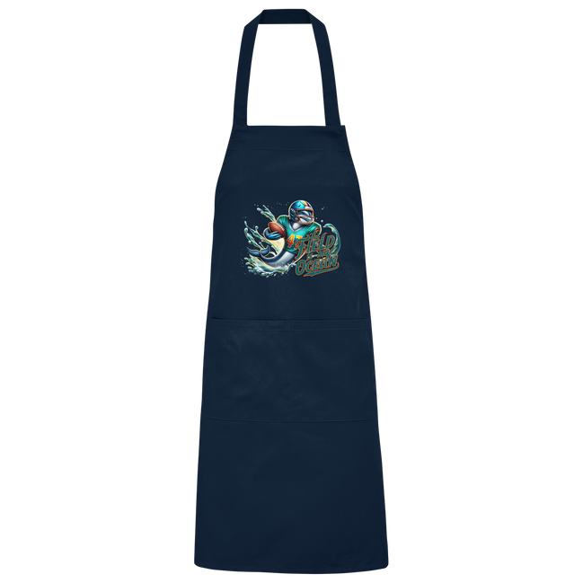 The Field is my Ocean - Organic Grillschürze