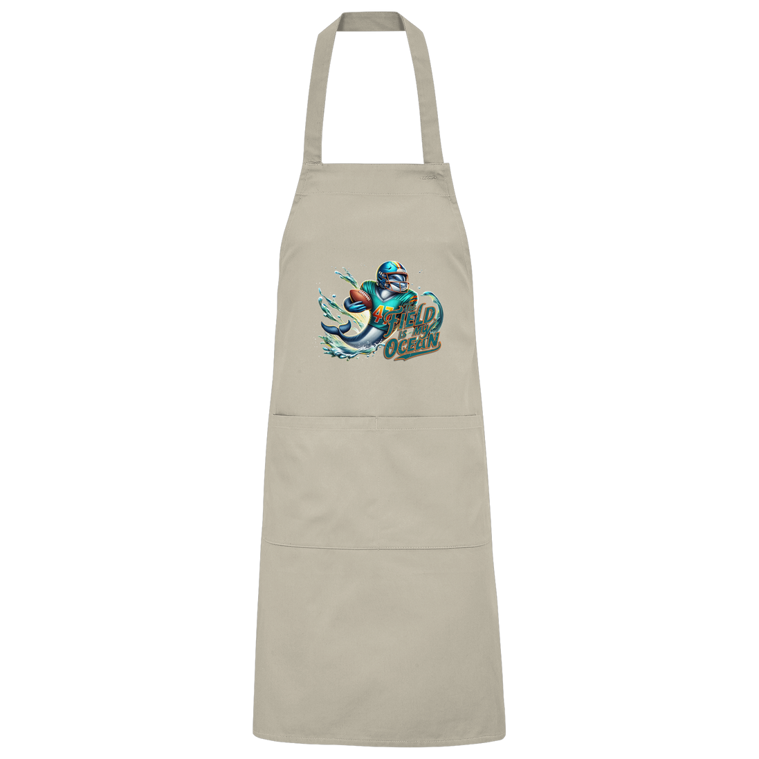 The Field is my Ocean - Organic Grillschürze