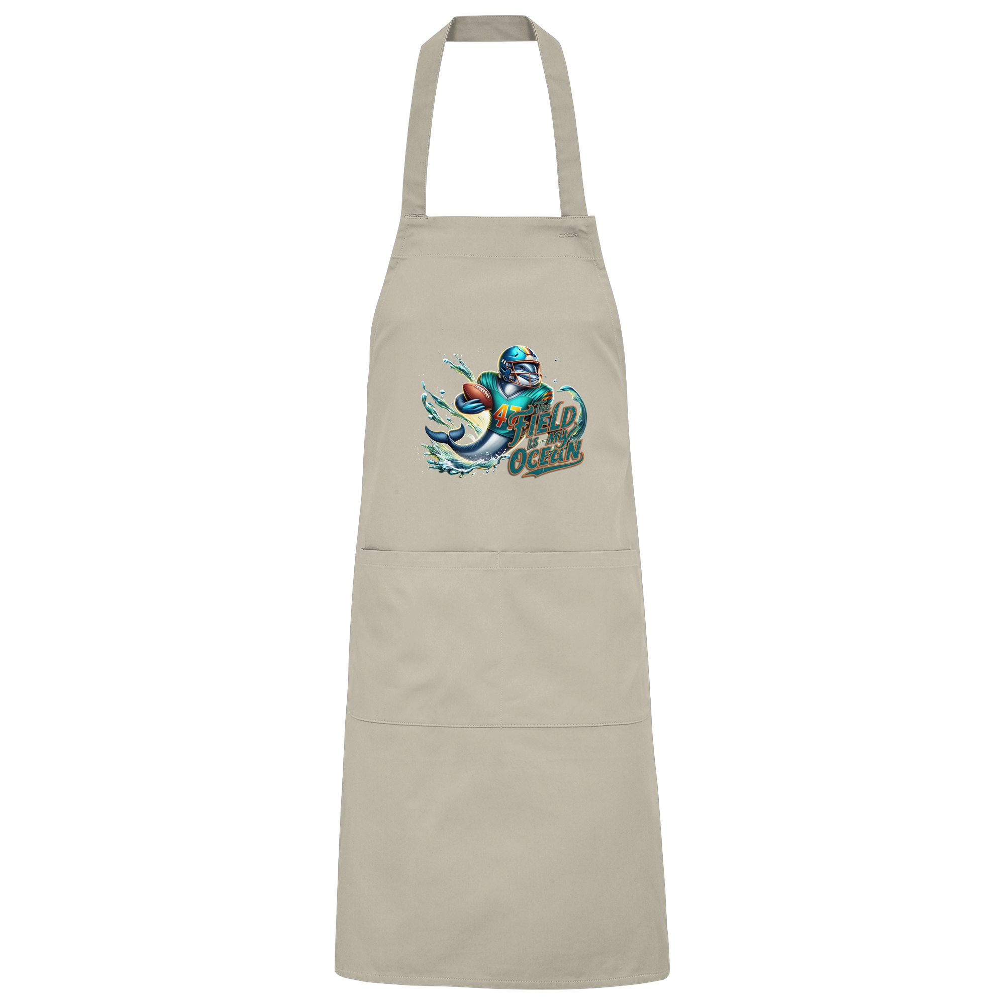 The Field is my Ocean - Organic Grillschürze