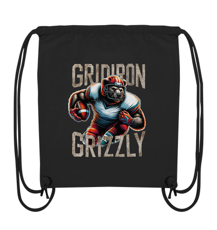 Gridiron Grizzly - Organic Gym-Bag