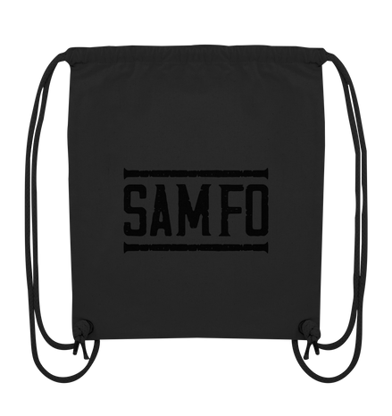 SAMFO black - Organic Gym-Bag