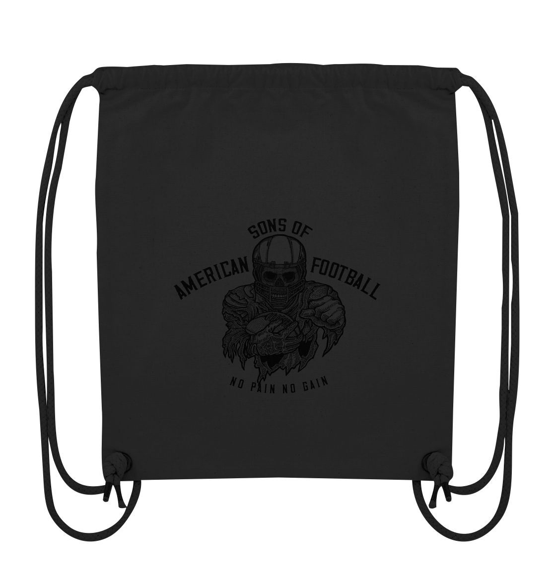 SAMFO No Pain No Gain  - Organic Gym-Bag