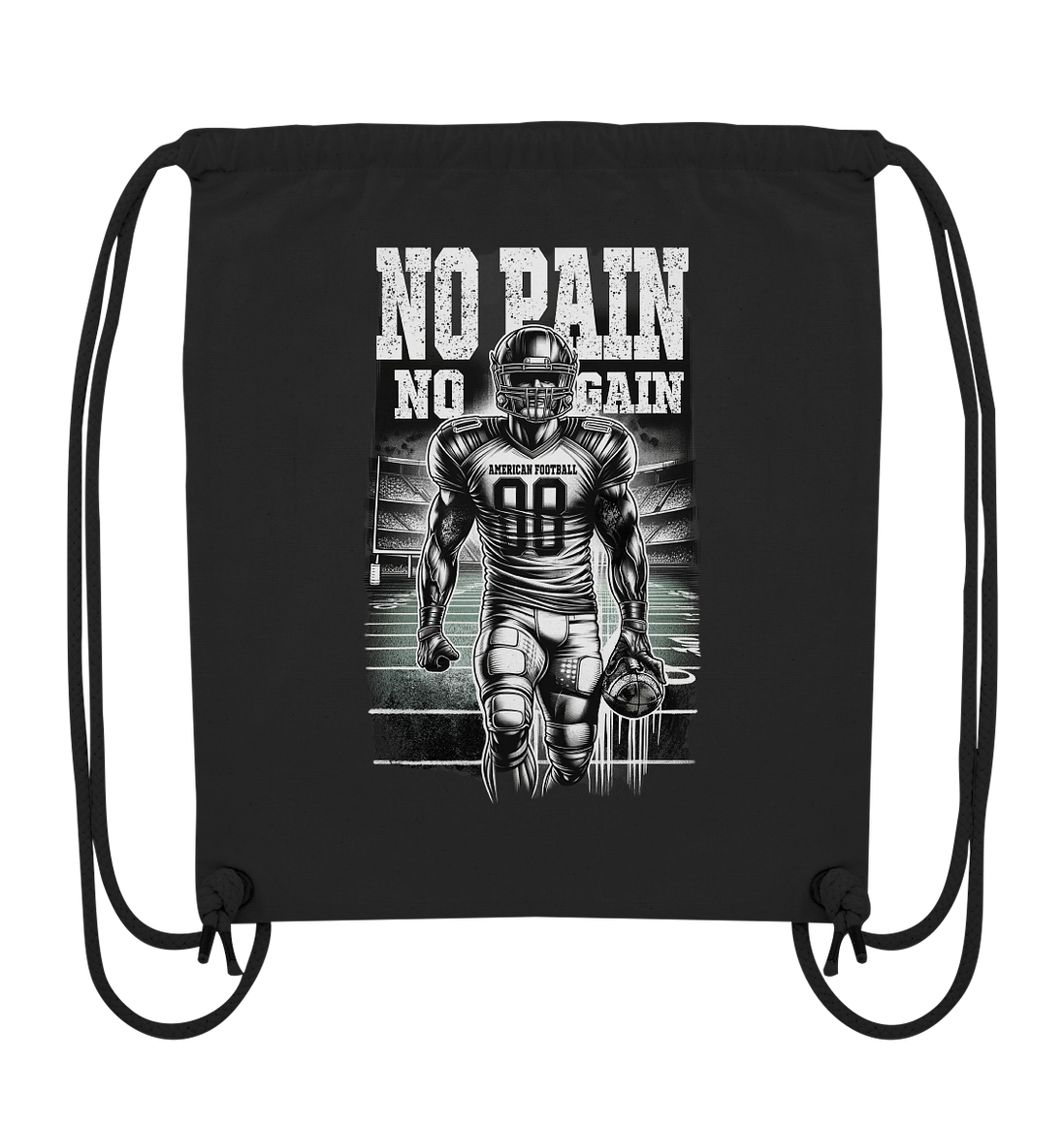 No Pain No Gain  - Organic Gym-Bag