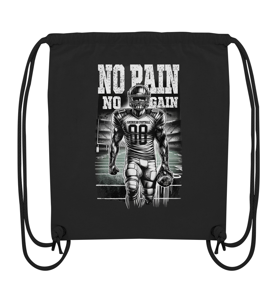 No Pain No Gain  - Organic Gym-Bag