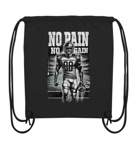 No Pain No Gain  - Organic Gym-Bag