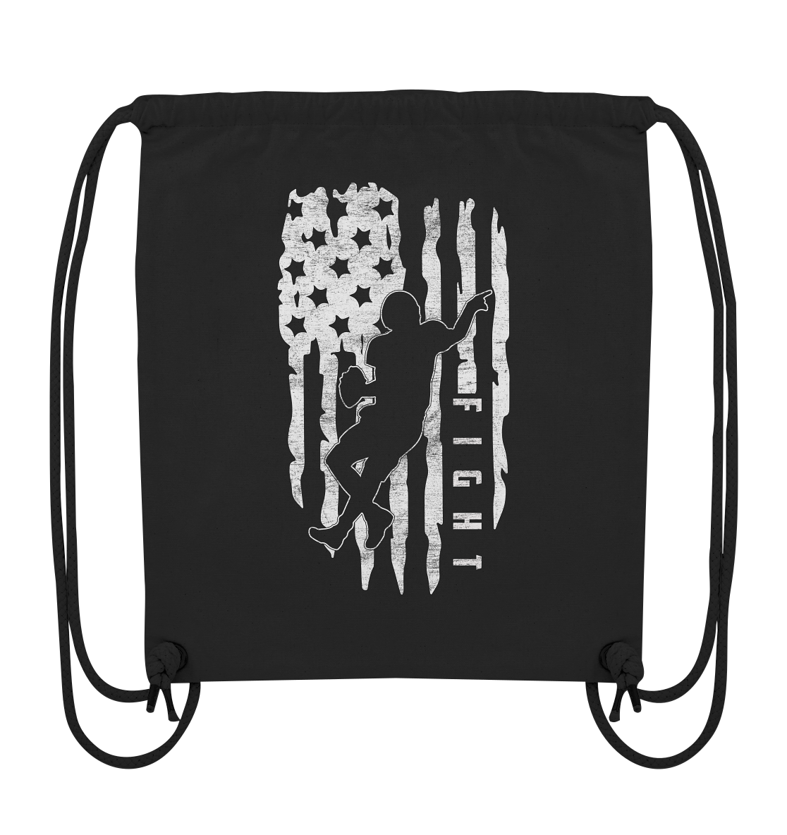 USA Flag Fight - Organic Gym-Bag