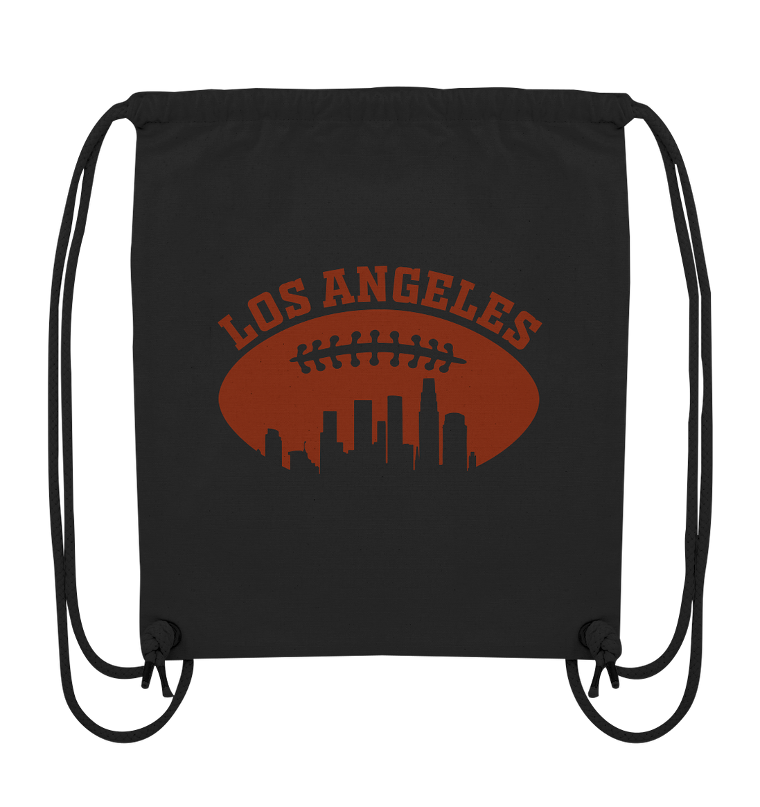 Los Angeles Football Silhouette - Organic Gym-Bag