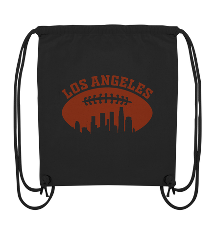 Los Angeles Football Silhouette - Organic Gym-Bag