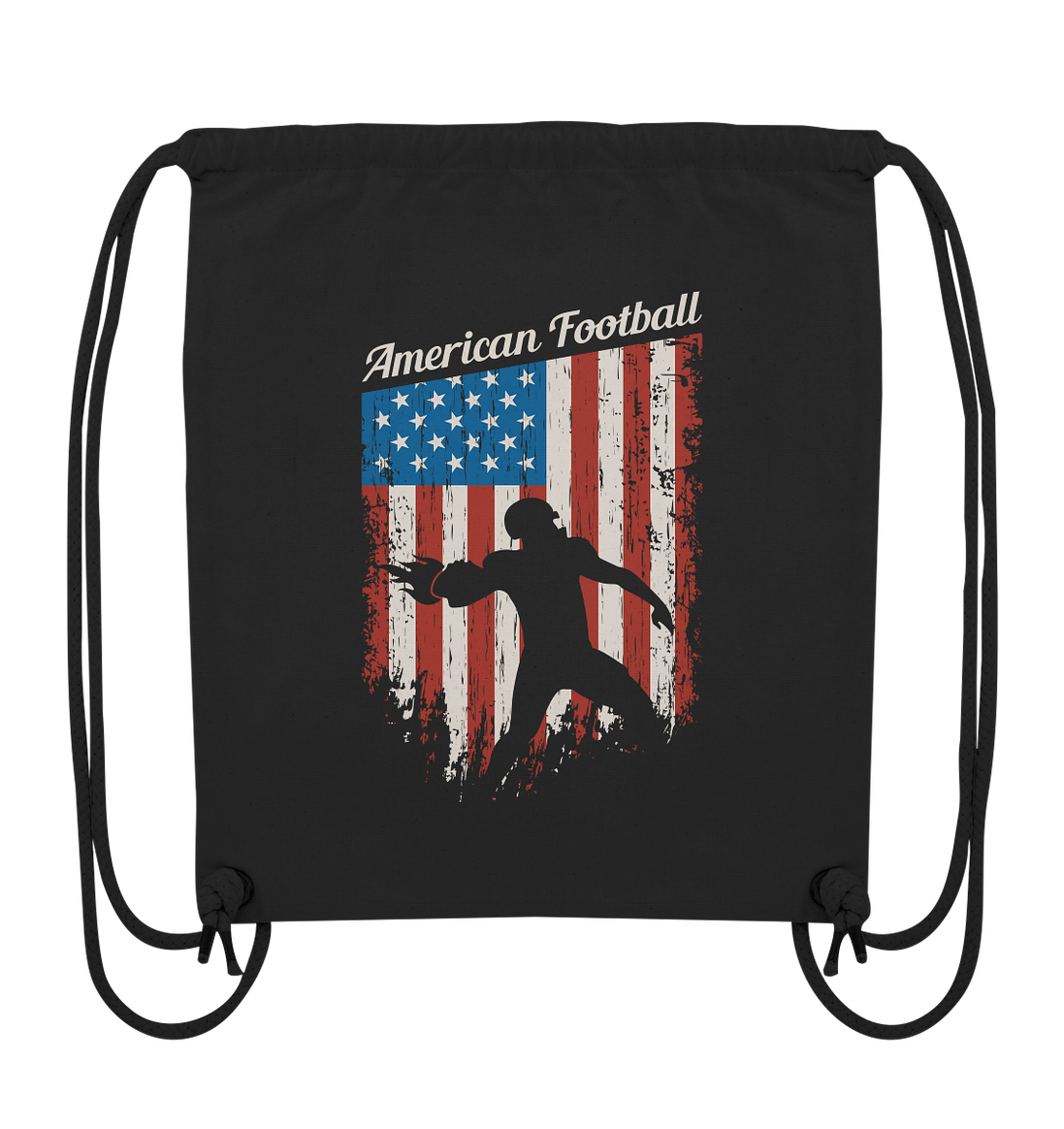 American Football Banner - Organic Gym-Bag