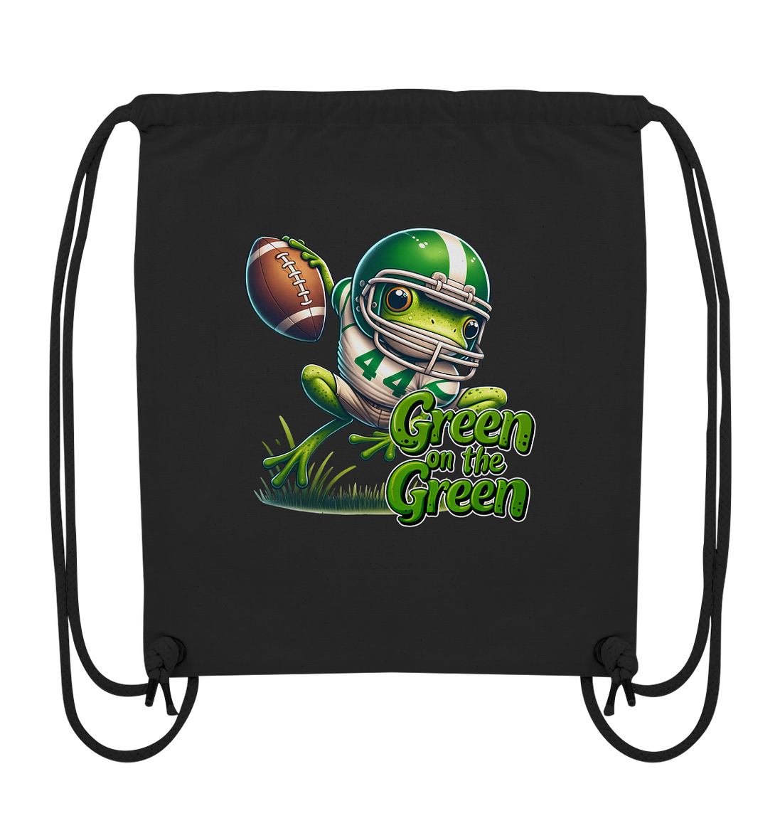Green Frog- Organic Gym Bag