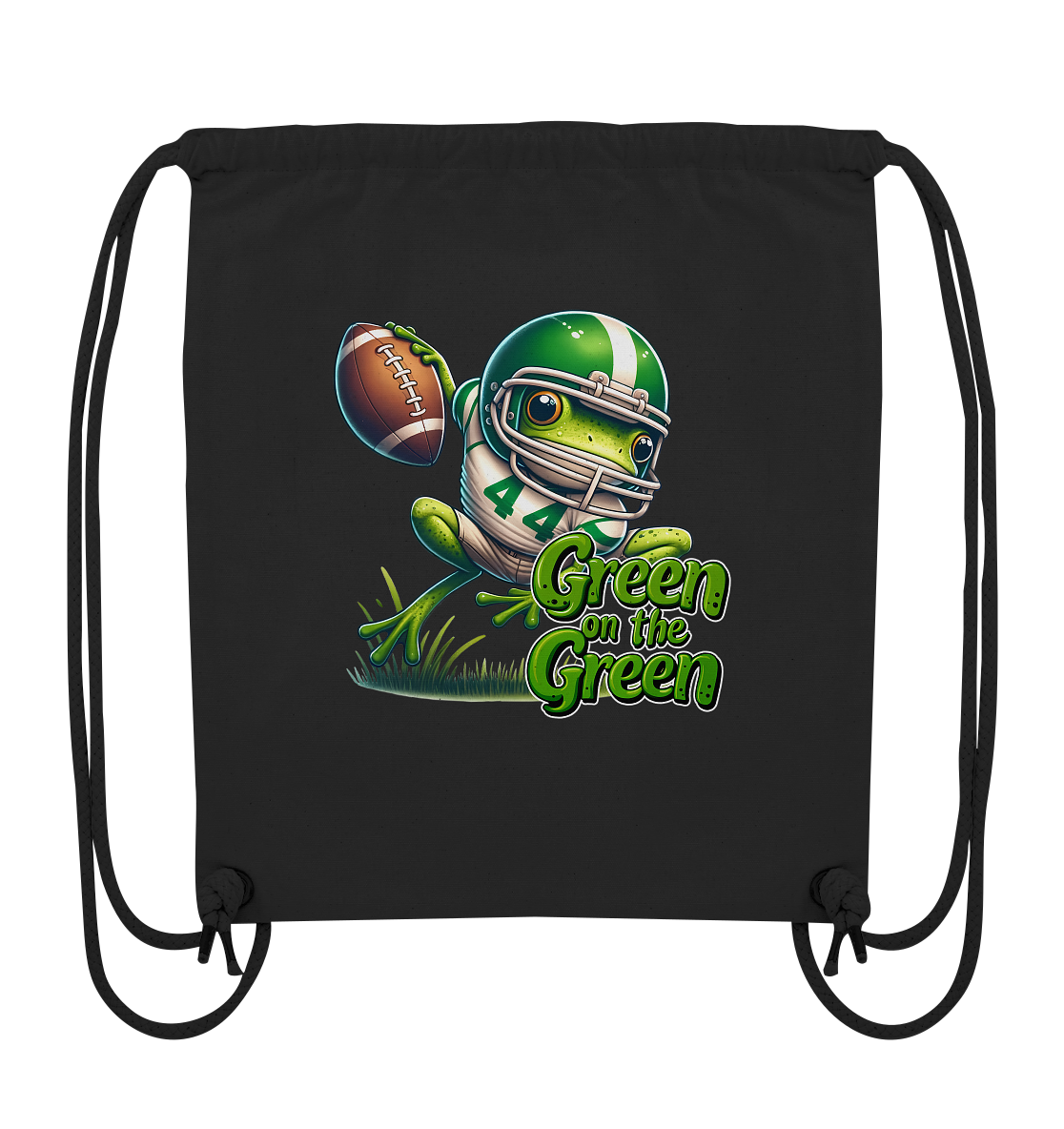 Green Frog- Organic Gym Bag