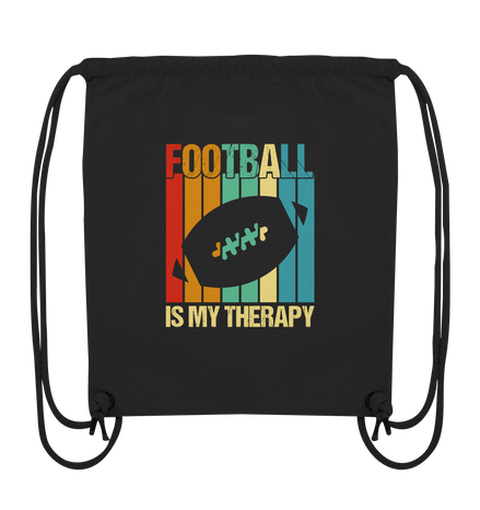 Football is my Therapy - Organic Gym-Bag