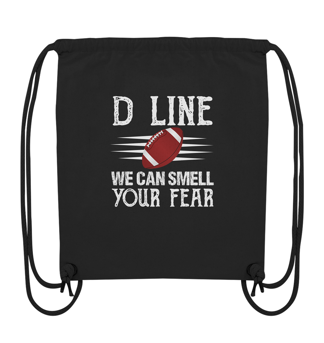 D Line Fear - Organic Gym Bag