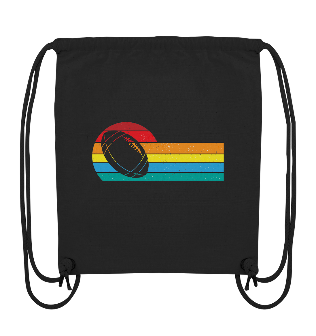 Rainbow Color Ball - Organic Gym-Bag