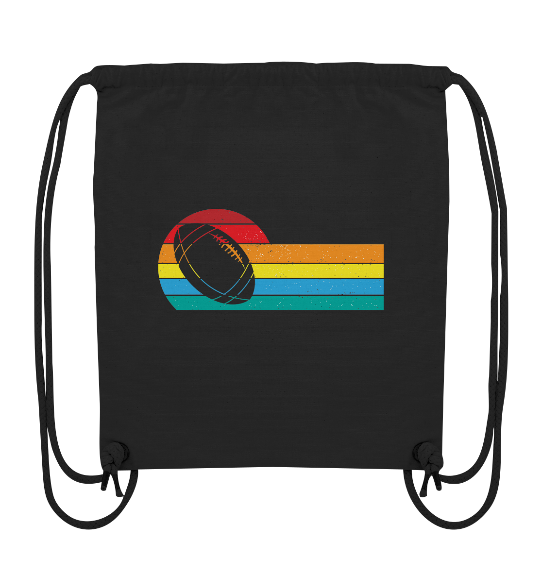 Rainbow Color Ball - Organic Gym-Bag