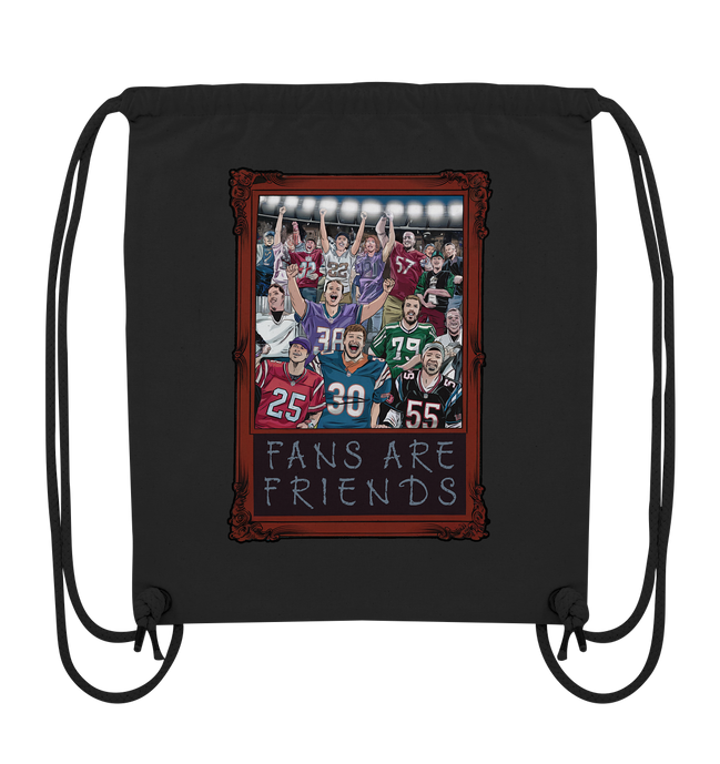 Fans are Friends - Organic Gym Bag