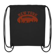 New York Football Silhoutte  - Organic Gym-Bag