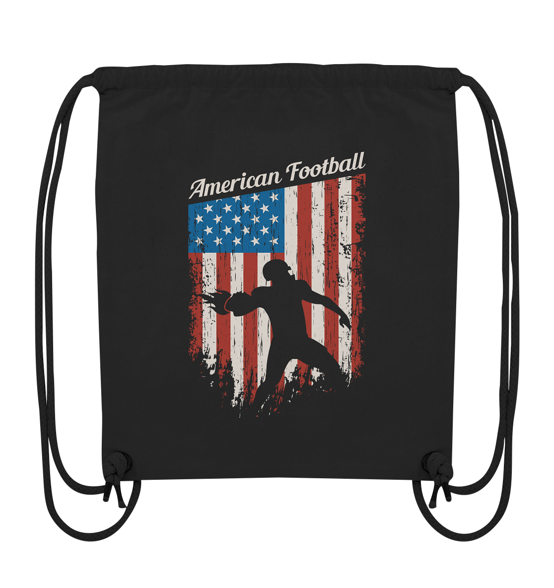 American Football Banner - Organic Gym-Bag