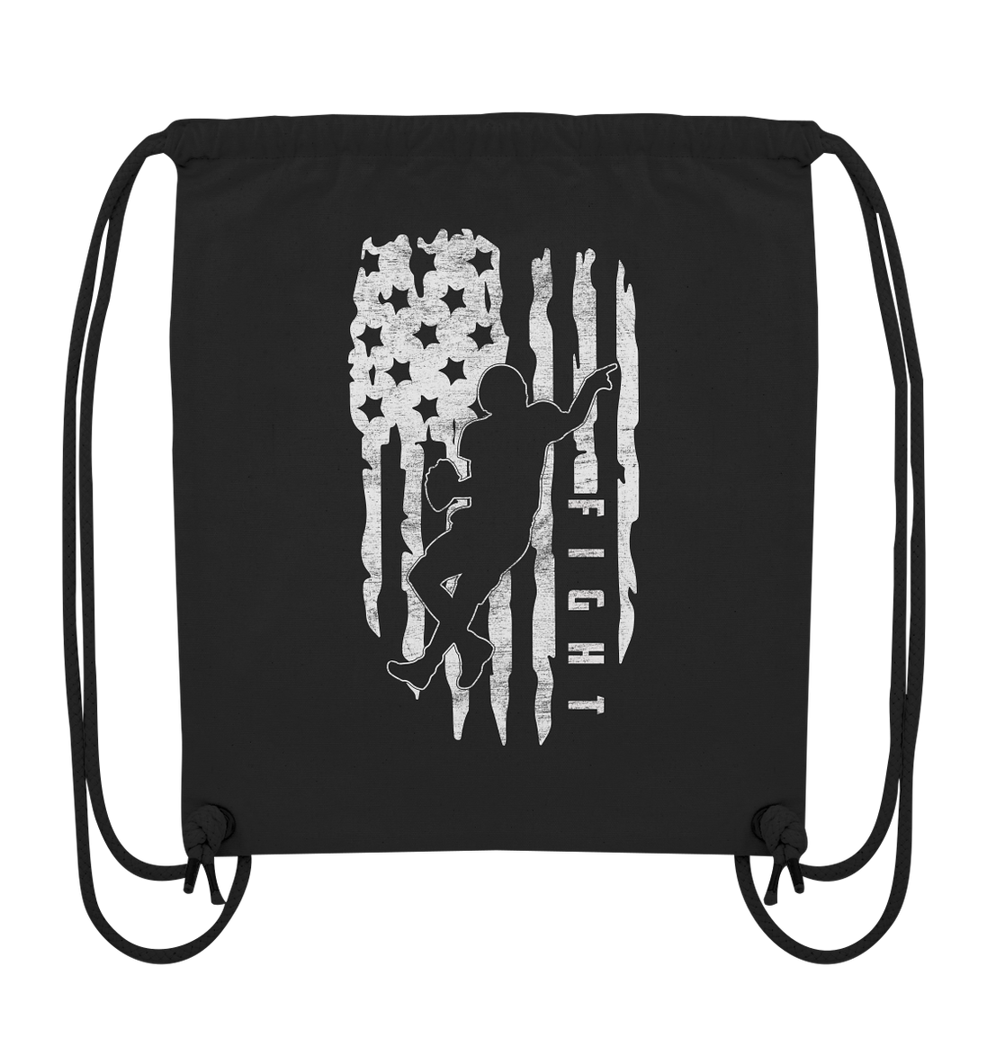 USA Flag Fight - Organic Gym-Bag